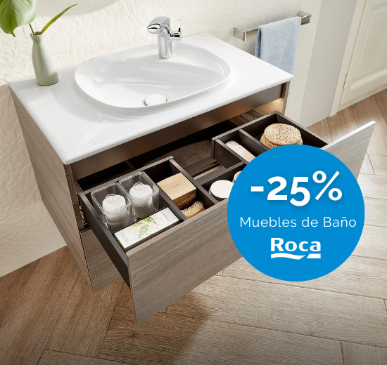 Continuar aparato Bien educado 25% en Muebles Baño Roca | Laguardia & Moreira